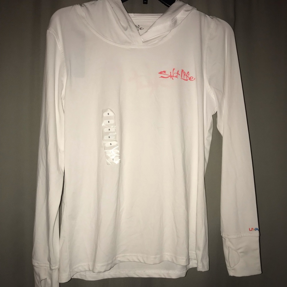 lightweight salty life hoodie